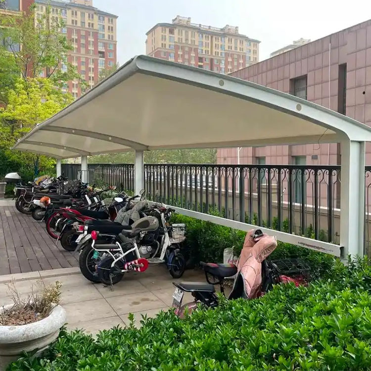 兴平市膜结构电动车棚